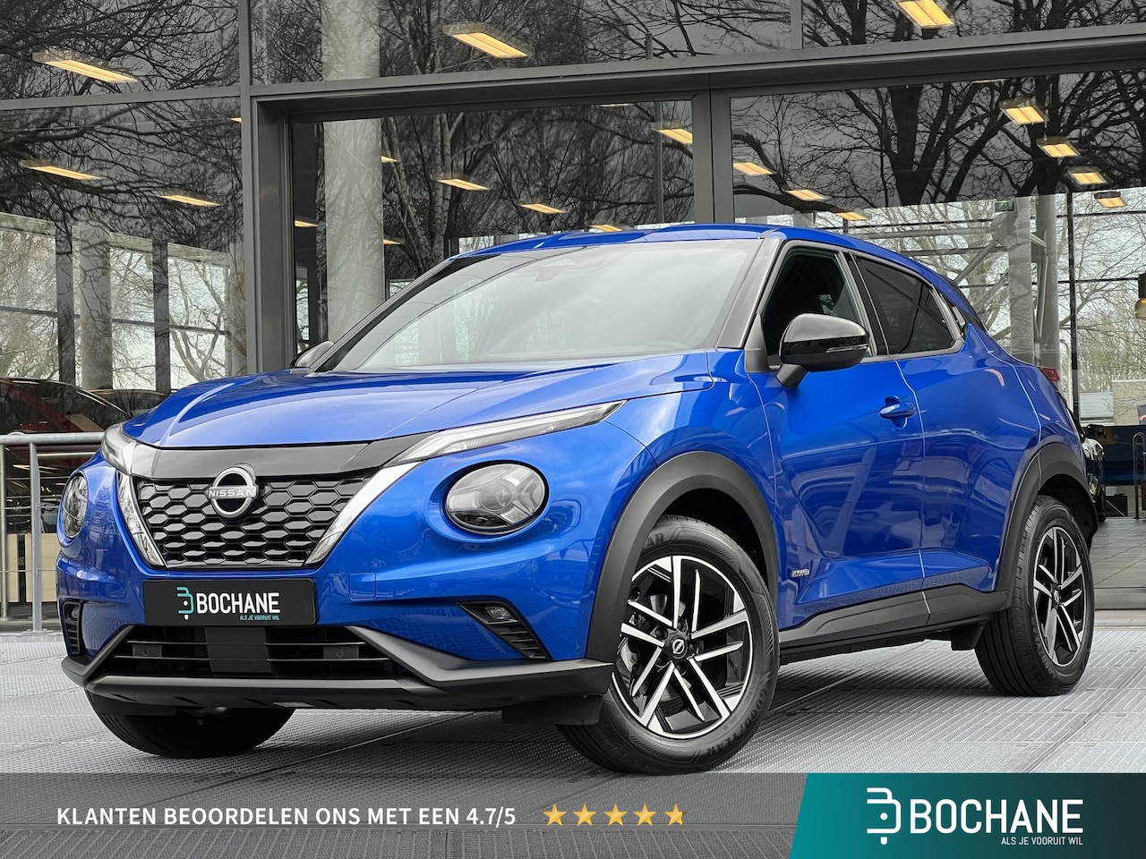 Nissan Juke - 1.6 Hybrid N-Connecta Automaat 143PK | CarPlay / Android Auto | Cruise Control | Navigatie - AutoWereld.nl