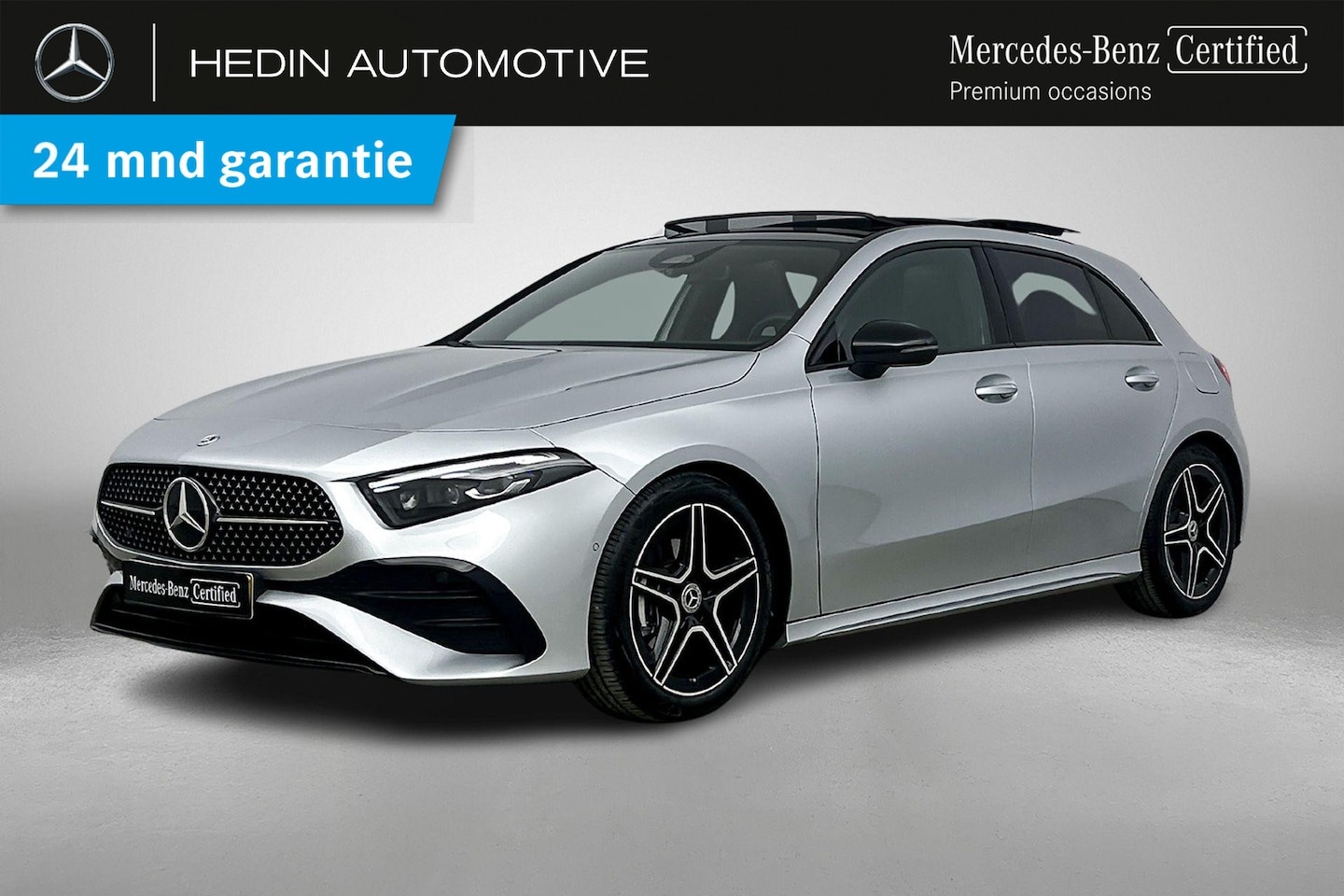 Mercedes-Benz A-klasse - A 180 Automaat Business Solution AMG | Advanced Plus Pakket | Nightpakket | Panoramadak | - AutoWereld.nl