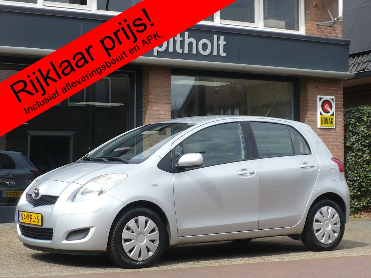 Toyota Yaris - 1.3 16v Automaat VVT-i 99pk 5-deurs - AutoWereld.nl