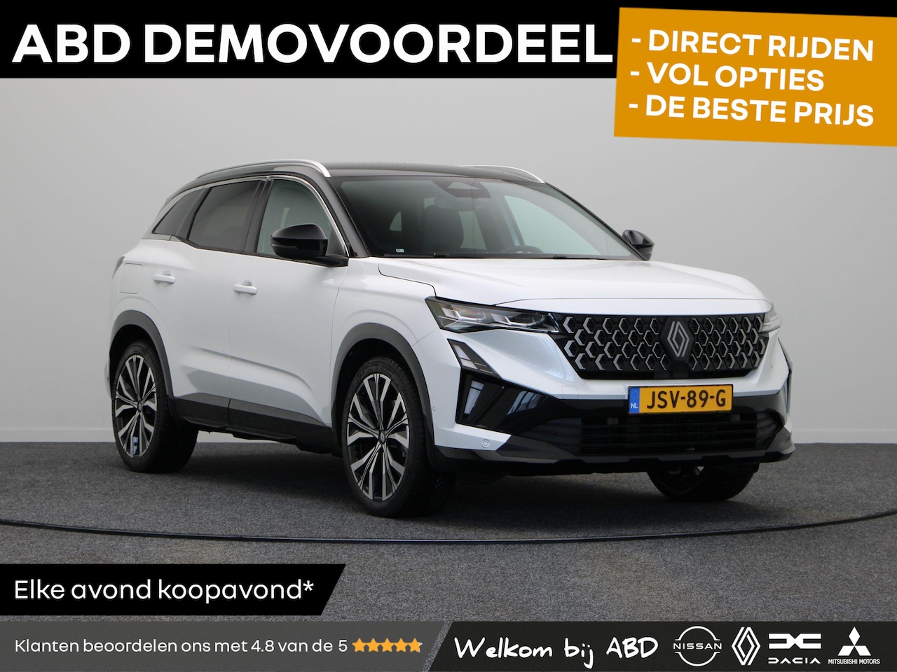 Renault Austral - E-Tech full hybrid 200pk techno | 20" lichtmetalen velgen | All season banden | - AutoWereld.nl