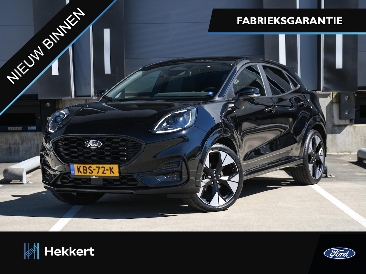 Ford Puma - ST-Line X 1.0 EcoBoost Hybrid 155pk Automaat B&O | 18''LM | DODE HOEK | ADAPT. CC | 360° C - AutoWereld.nl