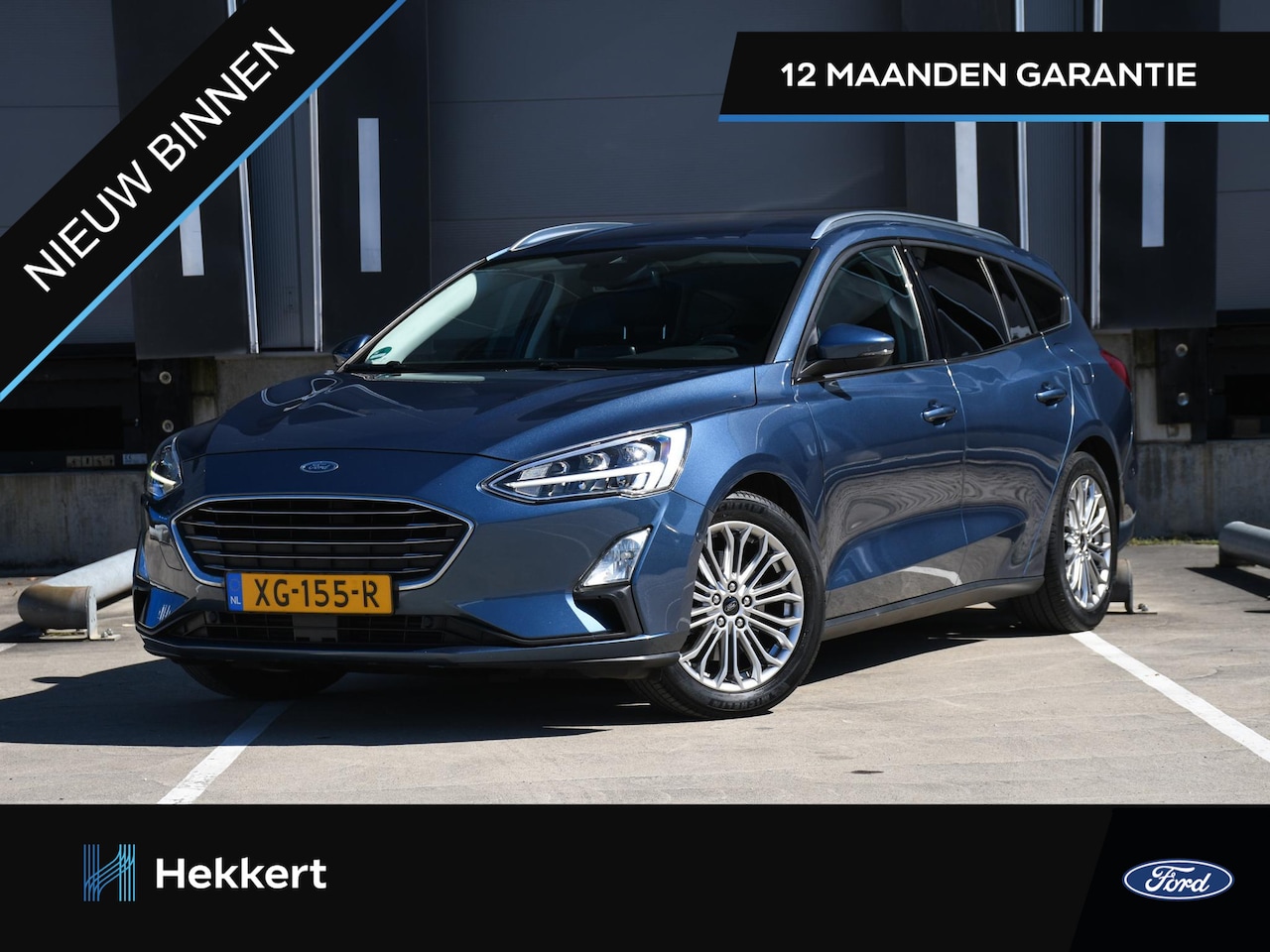 Ford Focus Wagon - Titanium Business 1.0 EcoBoost 125pk 100% DEALER OND. | B&O | WINTER-PACK | CRUISE.C | 17' - AutoWereld.nl