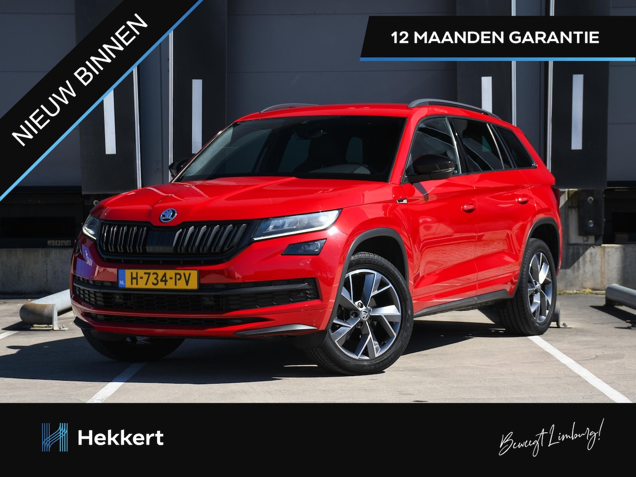 Skoda Kodiaq - Sportline Business 1.5 TSI 150pk Automaat PDC + CAM. | 19''LM | ADAPT. CC | TREKHAAK | DAB - AutoWereld.nl