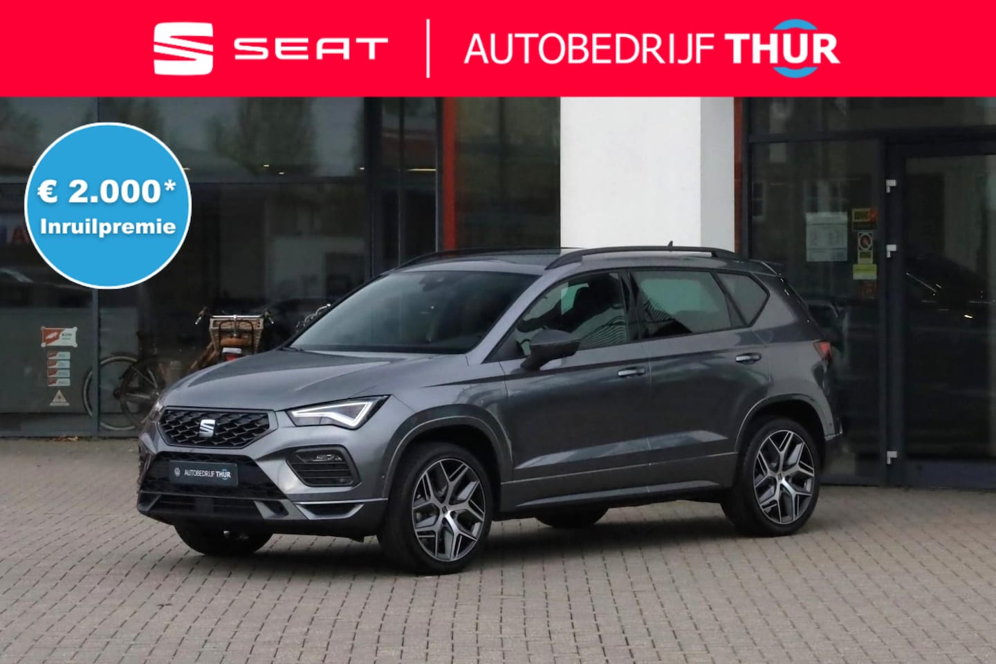 SEAT Ateca - 1.5 TSI FR Business Intense 150PK / 110kW DSG, Achteruitrijcamera (rear view), dodehoekdet - AutoWereld.nl
