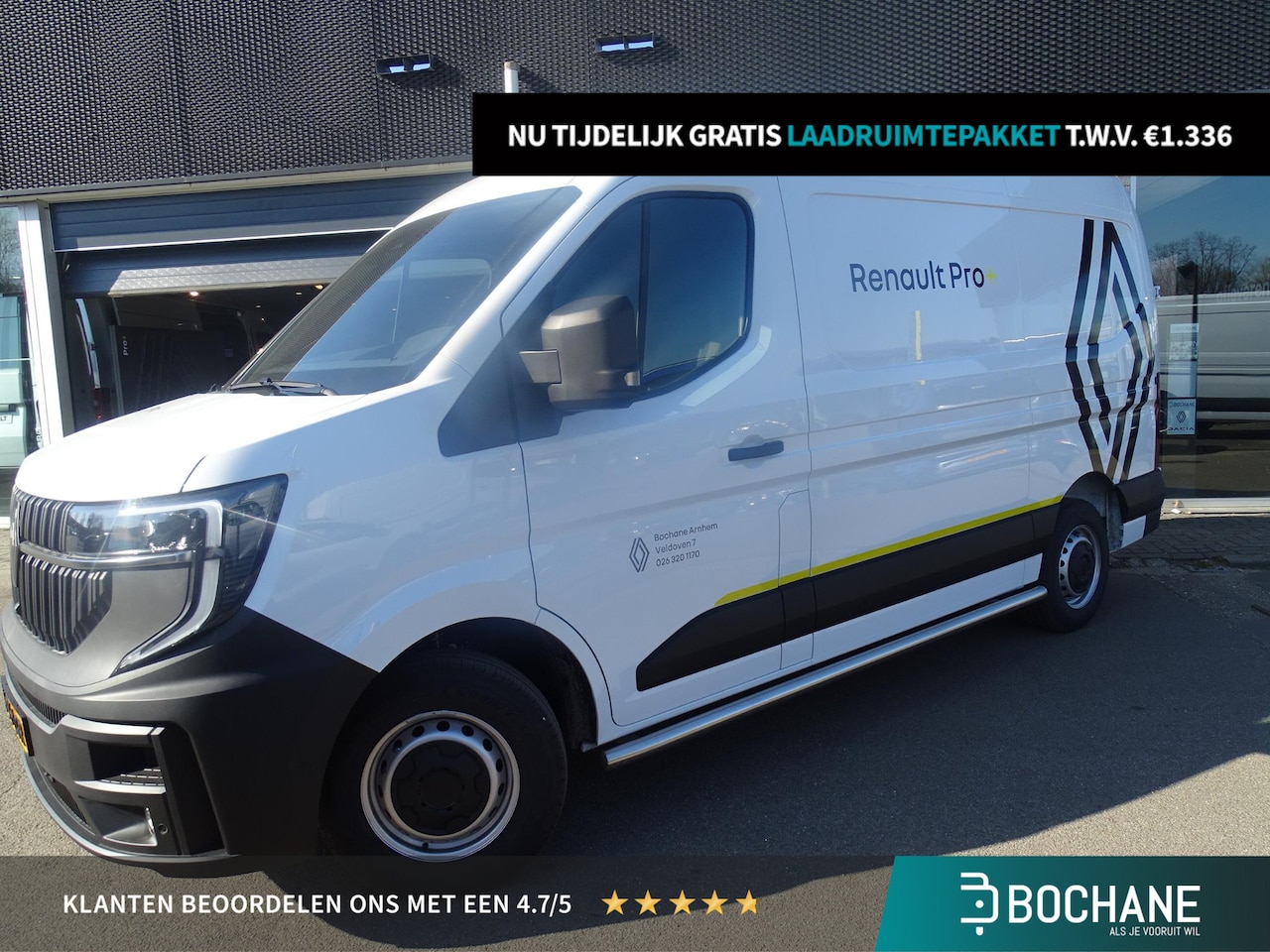 Renault Master E-Tech - T35 L2H2 Advance long range 87 kWh PACK PARKING / PACK NAVIGATIE / VERWARMBARE VOORRUIT - AutoWereld.nl