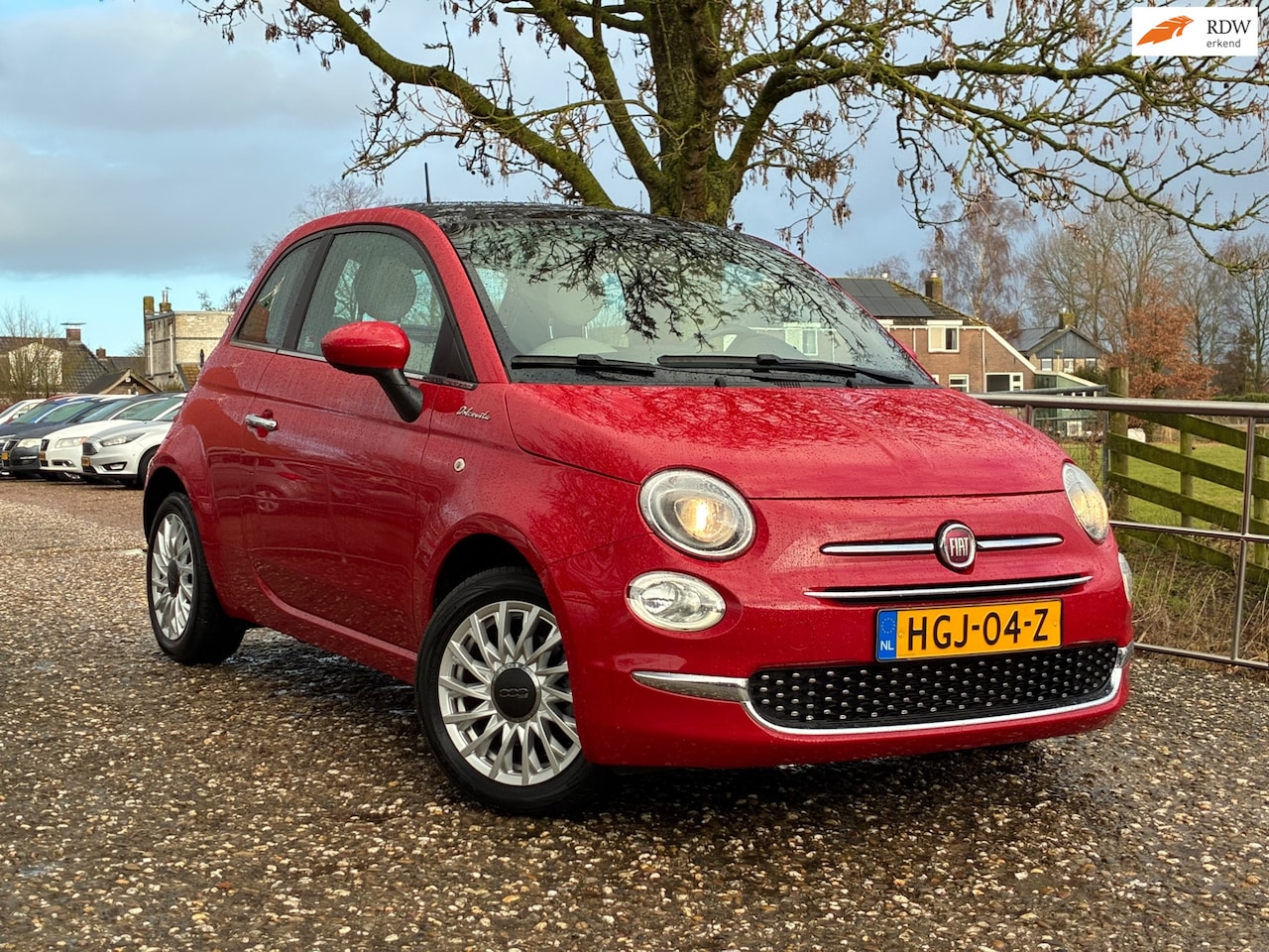 Fiat 500 - 1.0 Hybrid Sport | Pano + ''30.000'' KM Nu € 11.450,-!!! - AutoWereld.nl