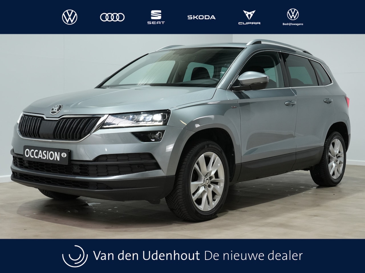 Skoda Karoq - 1.5 TSI 150pk DSG Clever | Full-LED | Navi | App-Connect | Stoelverw. V+A | Keyless - AutoWereld.nl