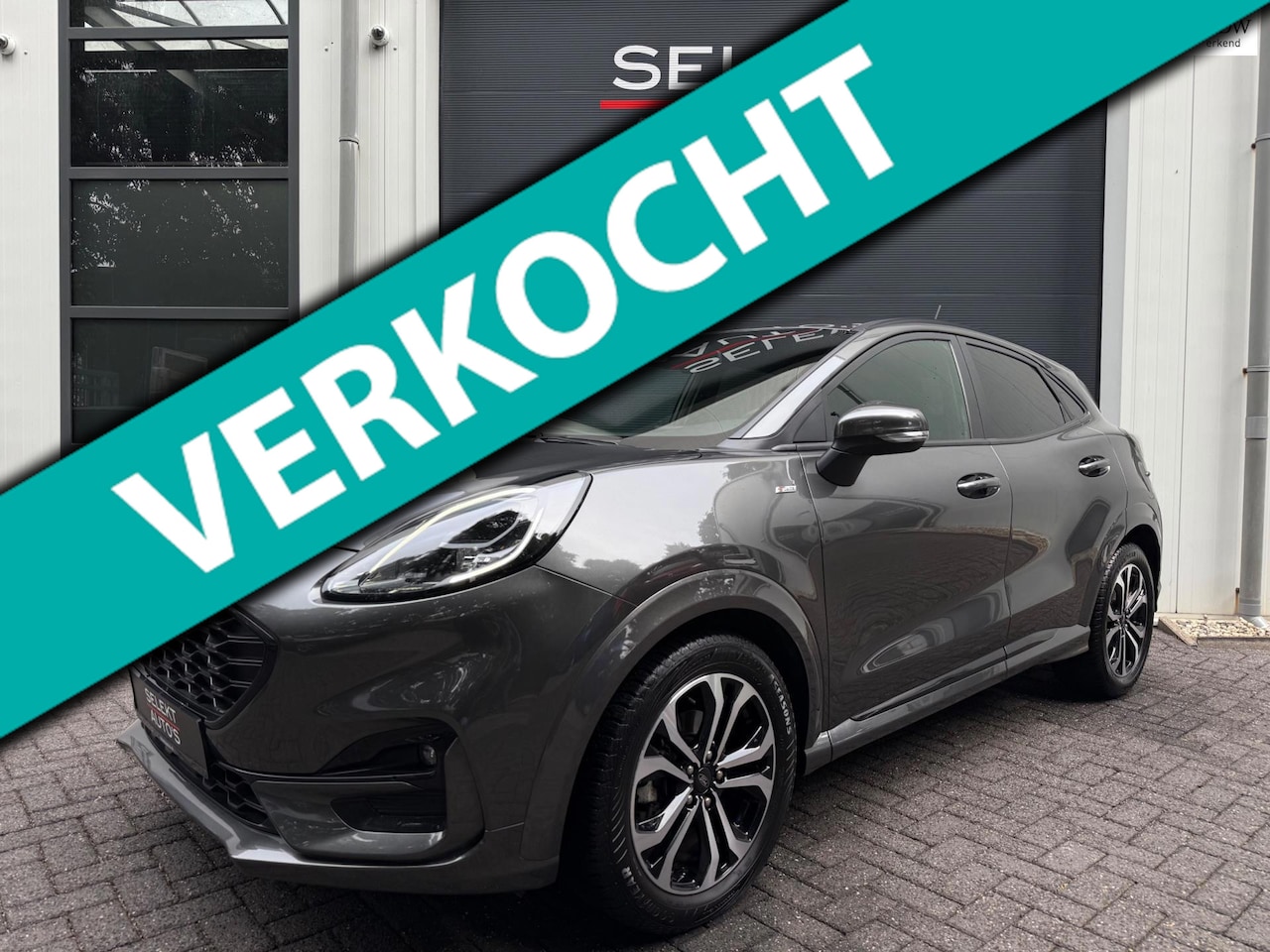 Ford Puma - 1.0 EcoBoost Hybrid ST-Line Automaat 125 Pk Navi/LED/Cruise/Climate/PDC/Carplay/Stoelverwa - AutoWereld.nl