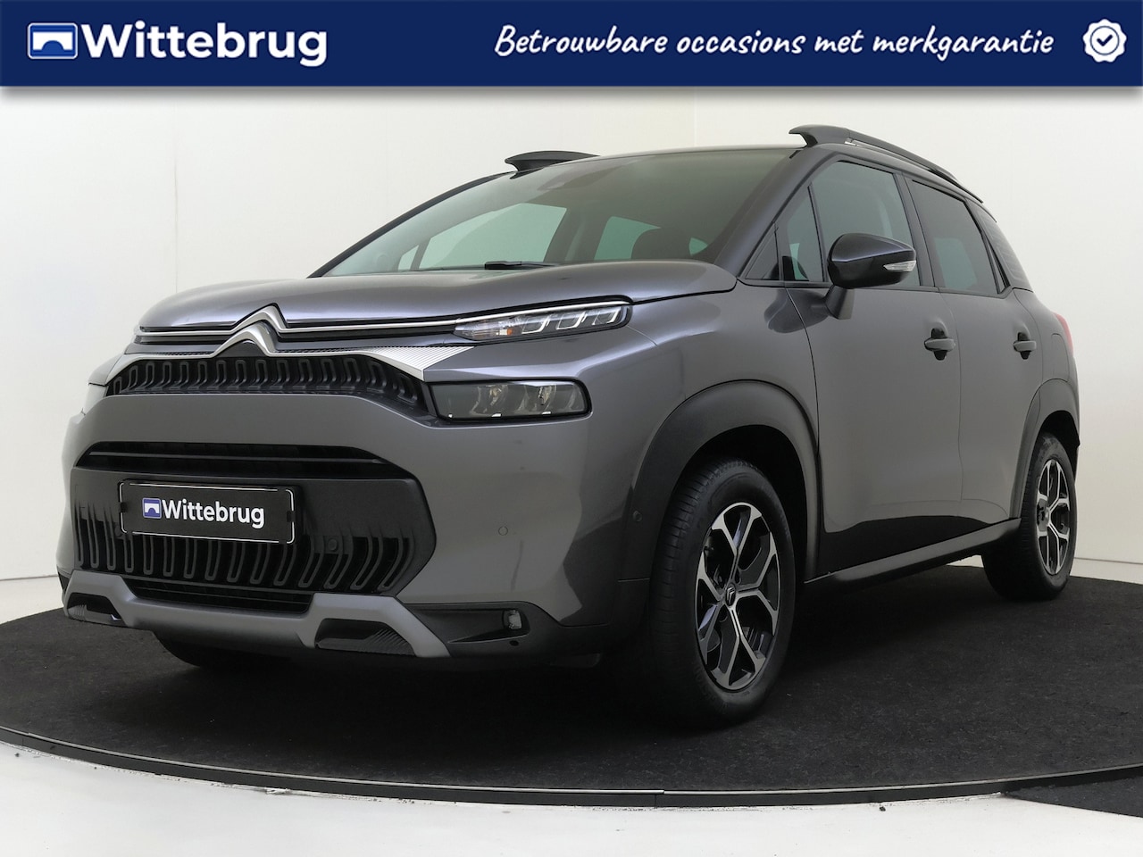 Citroën C3 Aircross - 1.2 PureTech Shine I AUTOMAAT I NAVIGATIE I ACHTERUITRIJCAMERA I PARKEERSENSOREN VOOR & AC - AutoWereld.nl
