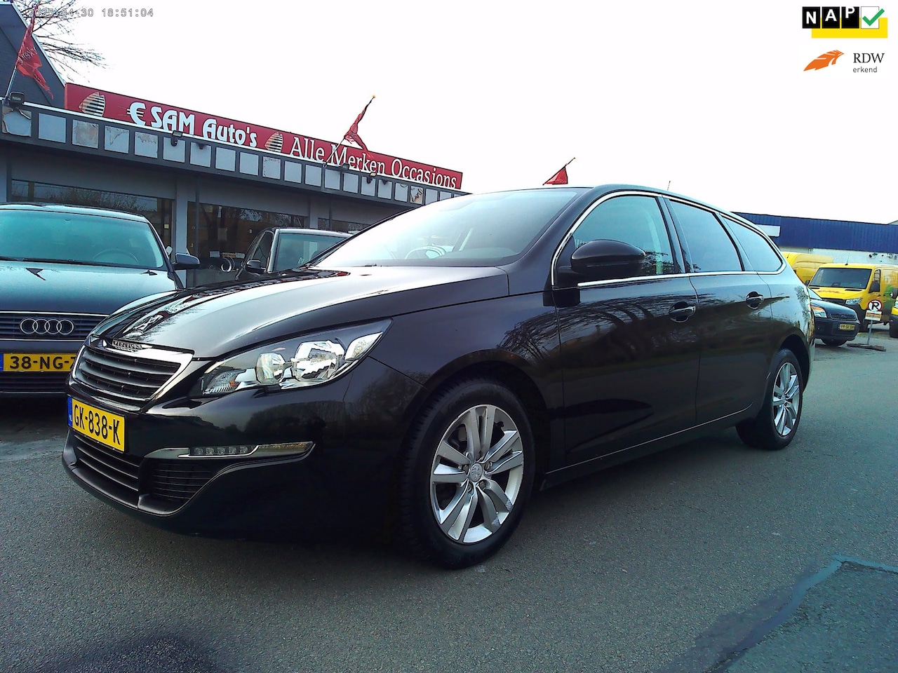 Peugeot 308 SW - 1.6 BlueHDI Blue Lease Pack 1.6 BlueHDI Blue Lease Pack (Airco ) - AutoWereld.nl