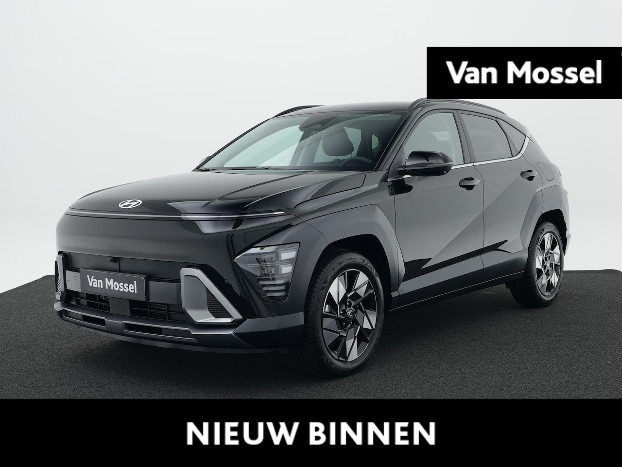 Hyundai Kona - 1.6 GDI HEV Premium | Lederen bekleding | Stoelverkoeling | Stoelverwarming | Stuurverwarm - AutoWereld.nl
