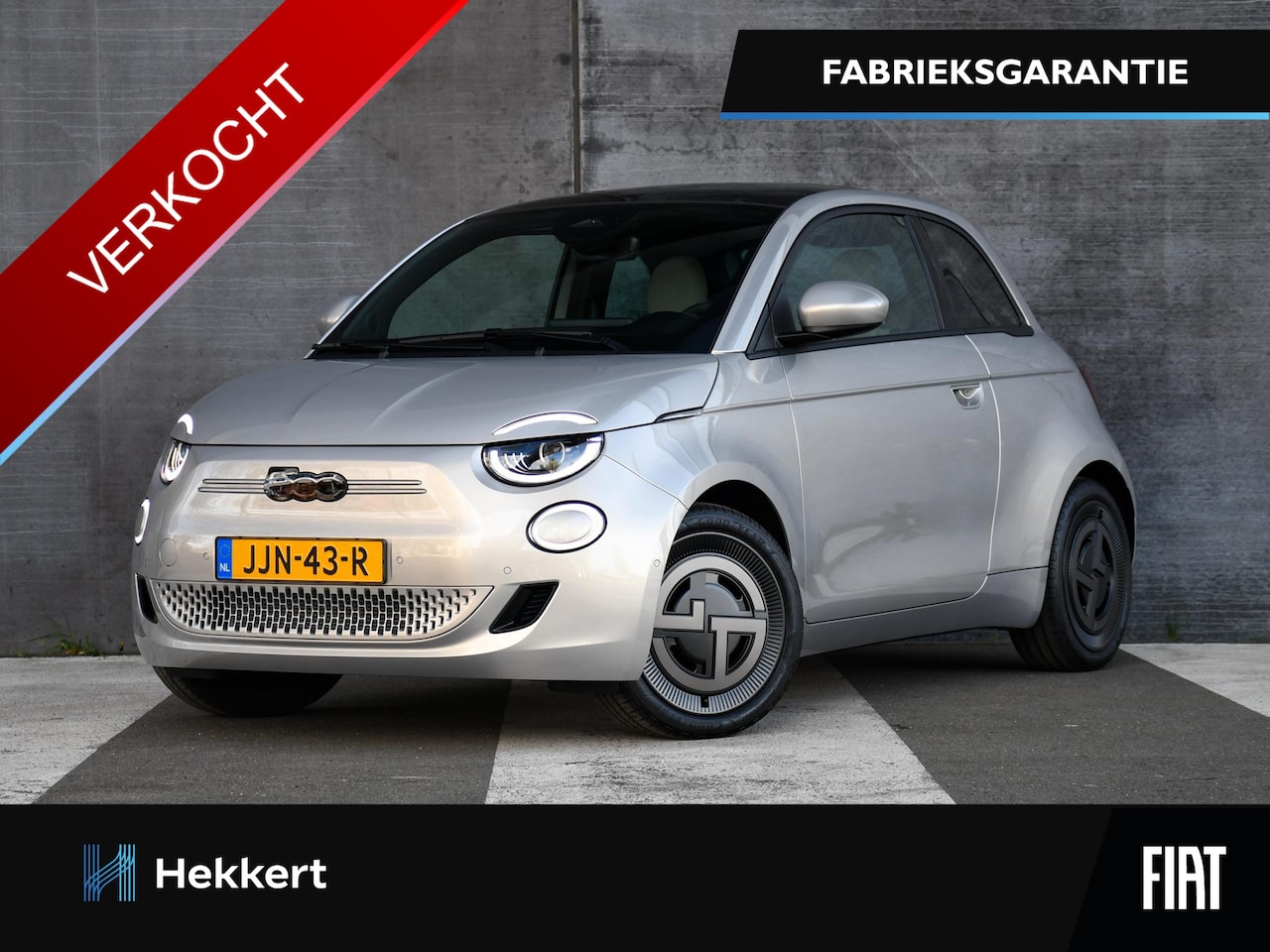 Fiat 500e - Giorgio Armani Edition 42 kWh 118pk Automaat PANO-DAK | JBL SOUND | DODE HOEK | ADAPT.CC | - AutoWereld.nl