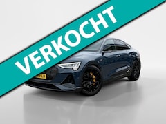Audi e-tron Sportback - 55 quattro S-Line 95 kWh Pano / B&O / 22 inch