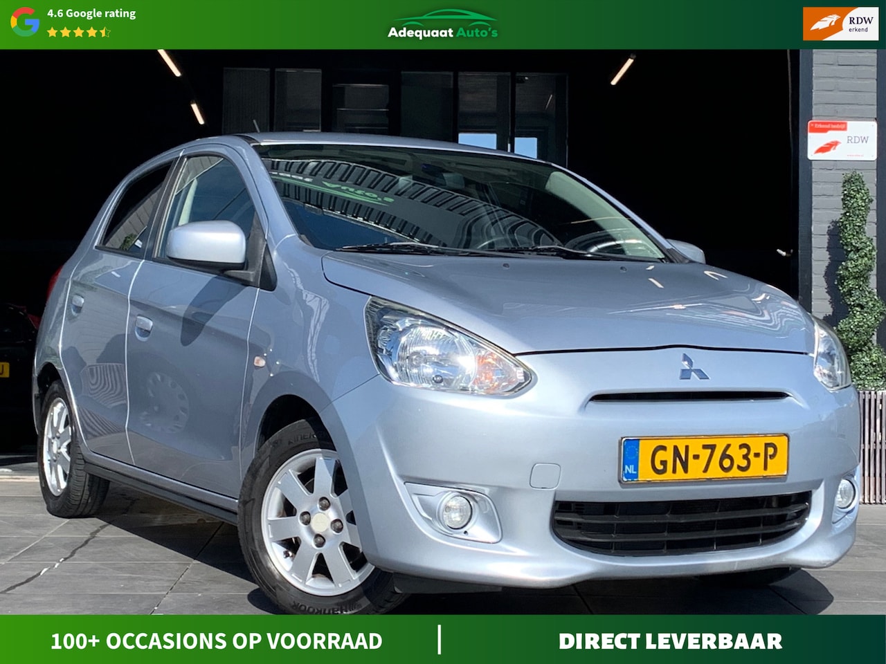 Mitsubishi Space Star - 1.0 Bright|2e eig|NAP|Airco|El.Ramen - AutoWereld.nl