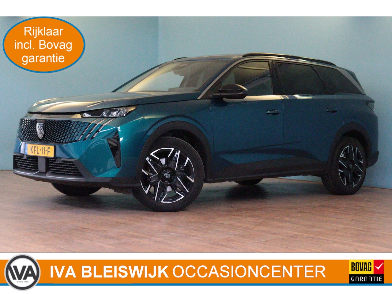 Peugeot 5008 - 1.2 Hybrid 145 Allure Automaat 7 pers | 7 PERS | APPCONNECT | CAMERA + PDC | CRUISE | LANE - AutoWereld.nl