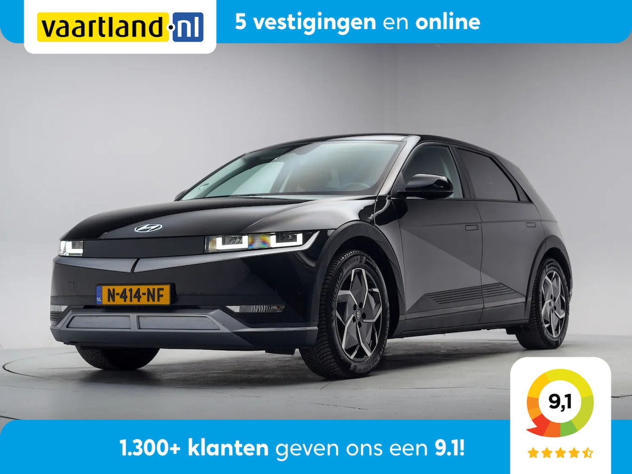 Hyundai IONIQ 5 - 73 kWh Style 3-Fase [ Warmtepomp LED Navi Trekhaak ] - AutoWereld.nl