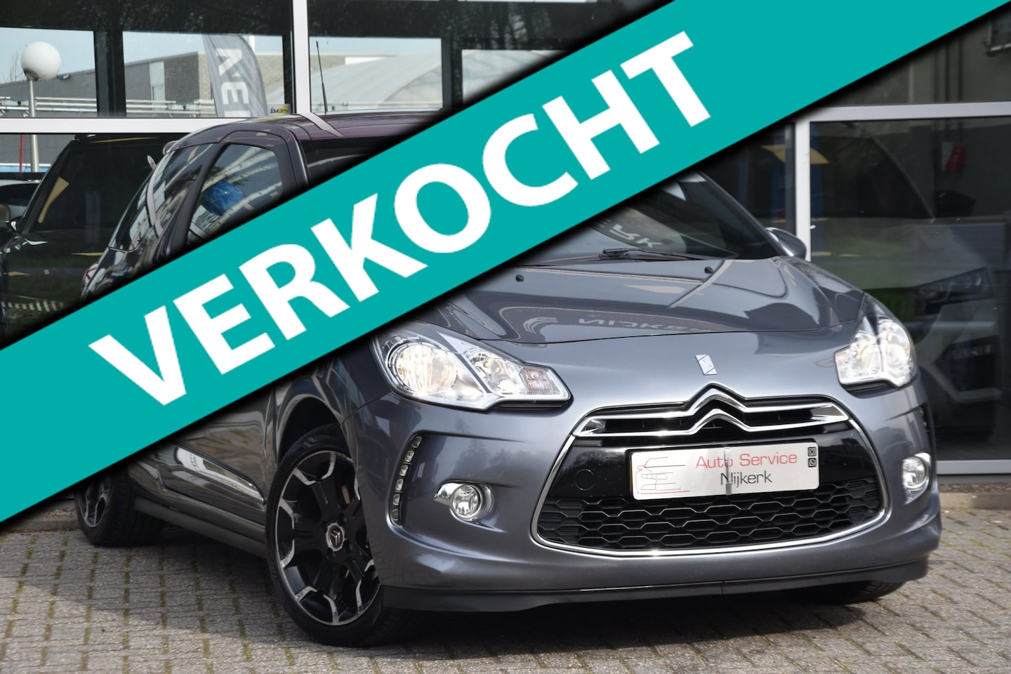 Citroën DS3 - 1.6 THP Sport Chic Airco Leder Elek. Ramen Zeer Nette Auto - AutoWereld.nl