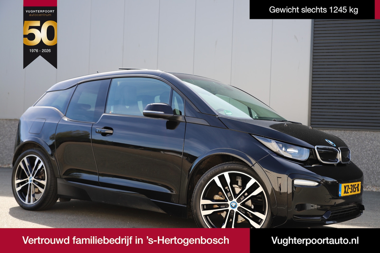 BMW i3 - S 120Ah 42 kWh/184pk/H-Kardon/Sunroof/Adaptive/Carplay/Leder/3-fase/20" - AutoWereld.nl