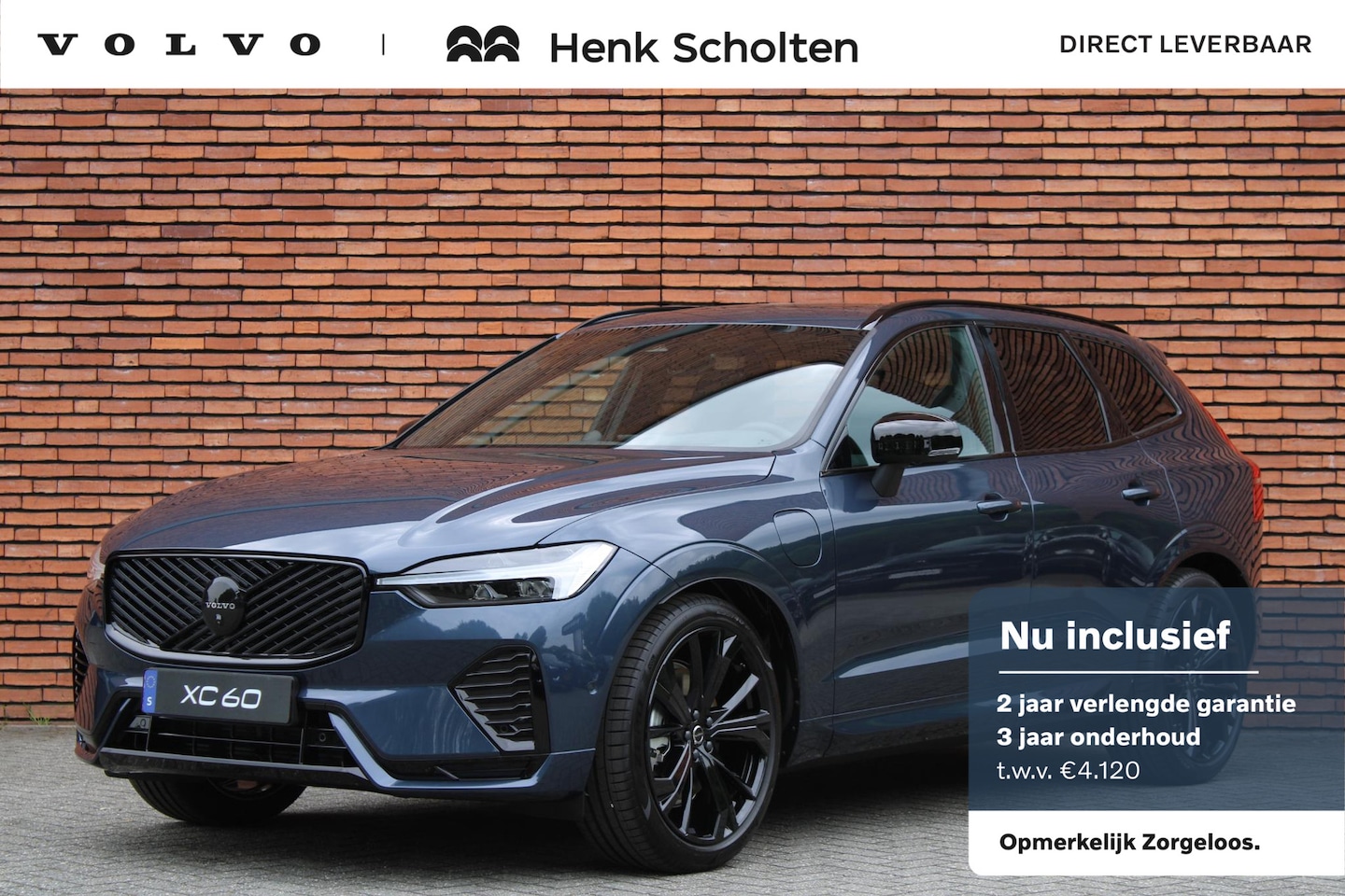 Volvo XC60 - T6 Plug-in hybrid AWD Plus Black Edition | Actieve Luchtvering | 21'' Black ed. velgen | H - AutoWereld.nl