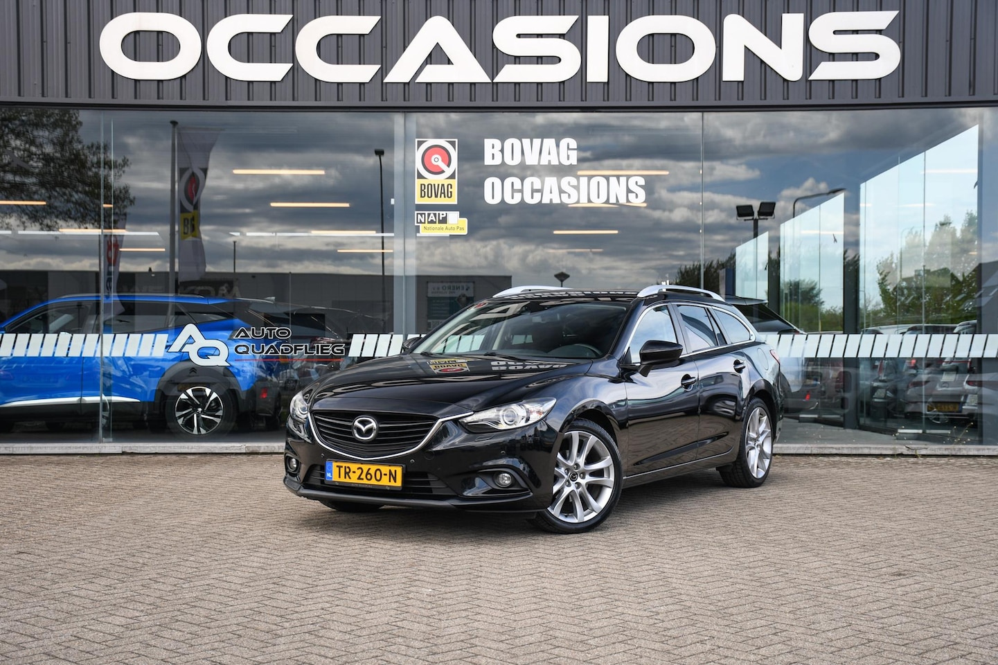 Mazda 6 Sportbreak - 2.0 S NAVIGATIE/ TREKHAAK/ LM 19 INCH/ PDC - AutoWereld.nl