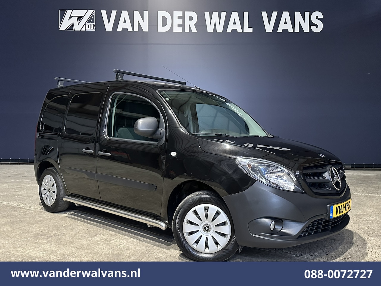 Mercedes-Benz Citan - 108 CDI L1H1 Euro6 Airco | Navigatie | Cruisecontrol | Sidebars | Dakdragers Parkeersensor - AutoWereld.nl