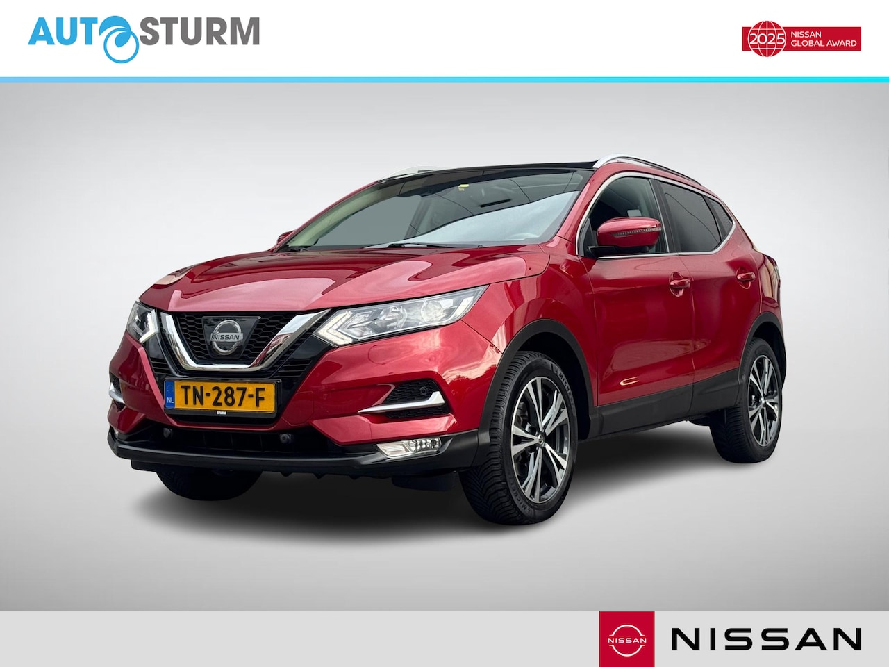 Nissan Qashqai - 1.2 N-Connecta Design Pack | Trekhaak | Navigatie | 360° Camera | Panoramadak | Keyless En - AutoWereld.nl