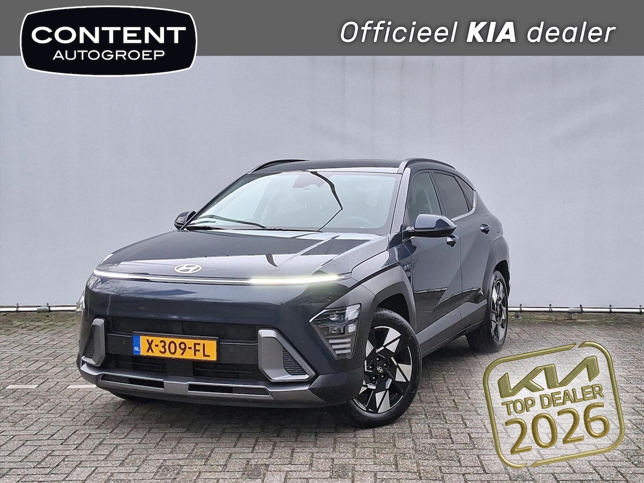 Hyundai Kona - 1.6 GDI HEV 141pk DCT Comfort Smart I Trekhaak - AutoWereld.nl