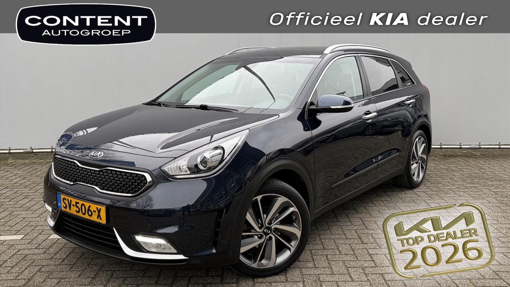 Kia Niro - 1.6 GDi Hybrid 141pk DCT6 Design Edition l Trekhaak l - AutoWereld.nl