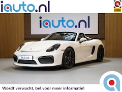 Porsche Boxster Spyder - 3.8 Origineel NL/Keramisch/Sport Chrono/Carbon Kuipen/Sportuitlaat/Carplay/Gele accenten/C