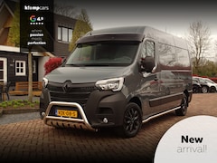 Renault Master - T35 2.3 dCi 180 L2H2 Vissinga Ed. | Leer | Subwoofer | Camera | LED-Beacon's | All Black