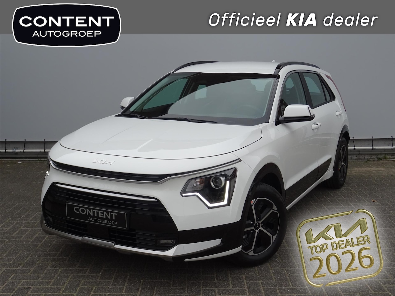 Kia Niro - 1.6 GDi Hybrid 129pk DCT6 DynamicLine SNEL LEVERBAAR EN DIVERSE KLEUREN MOGELIJK - AutoWereld.nl