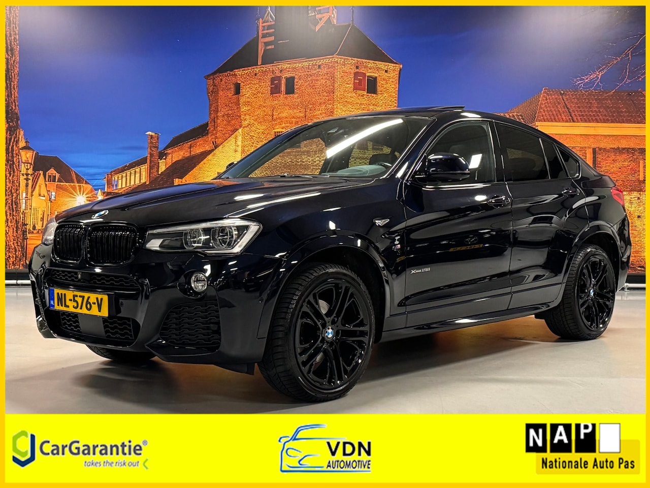 BMW X4 - XDrive28i M-Sport High Exe Aut Leer Schuifdak H/K - AutoWereld.nl