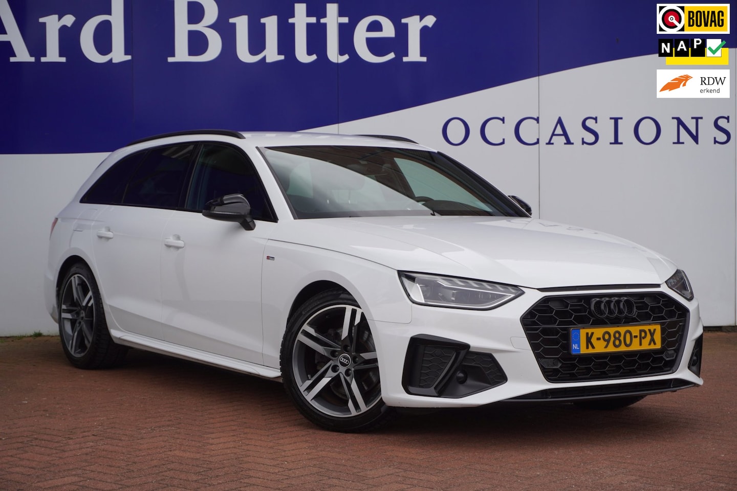 Audi A4 Avant - 35 TFSI S edition+Led+Vitrual+Leder+Navigatie+elek-trekhaak = ORIG/NL+SUPER ONDERHOUDEN !! - AutoWereld.nl