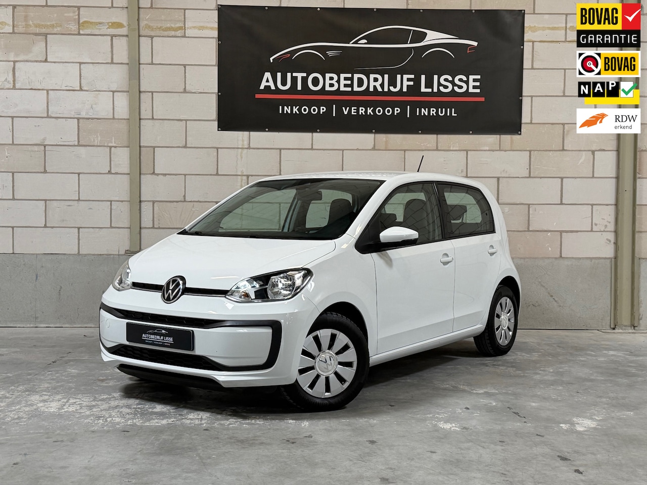 Volkswagen Up! - 1.0 Airco|Camera|Cruise|Parkeersensoren|Nap - AutoWereld.nl