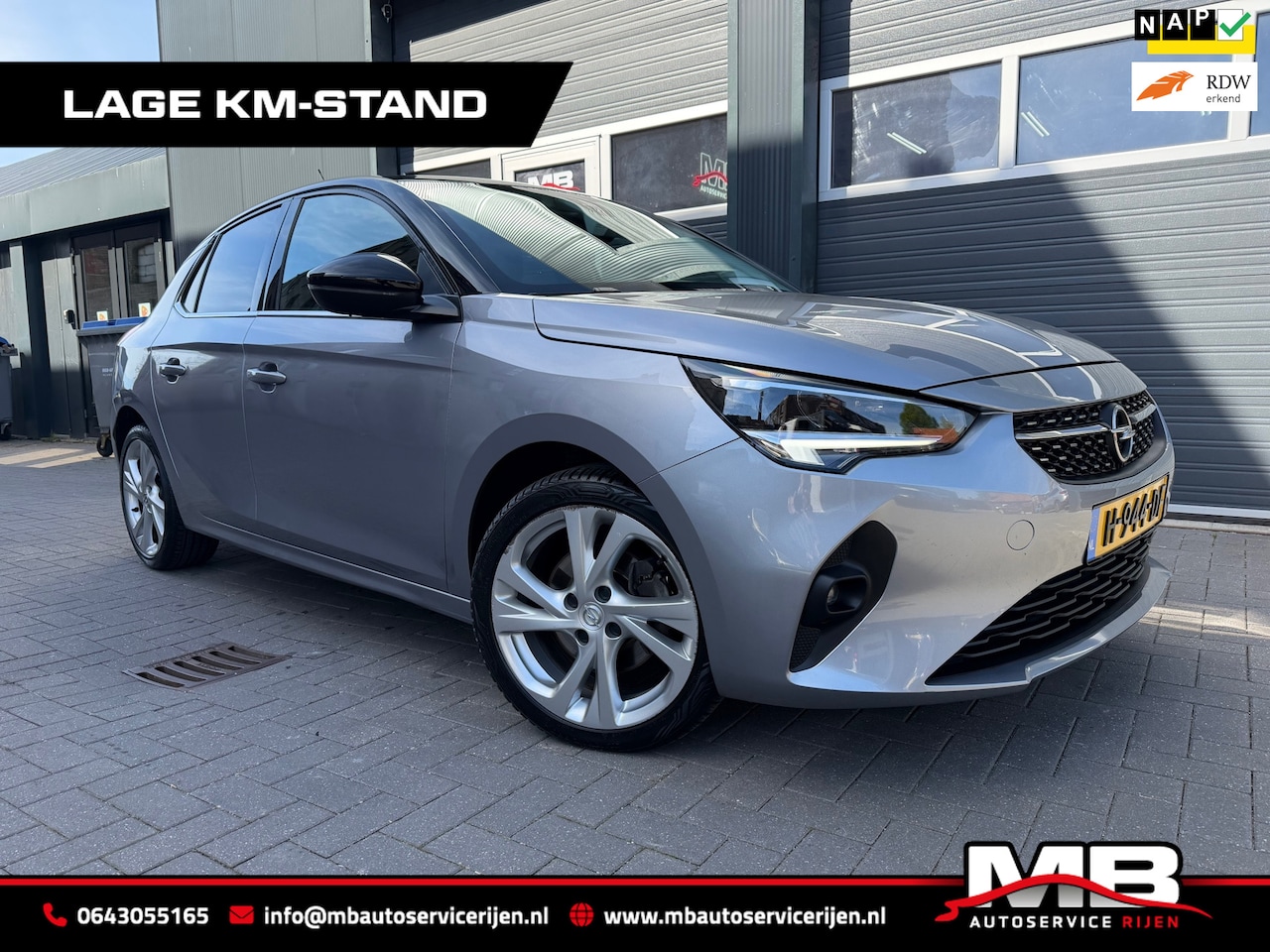 Opel Corsa - 1.2 Elegance 1.2 Elegance, Led, Navi, CarPlay - AutoWereld.nl