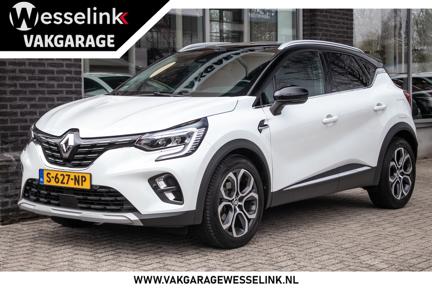 Renault Captur - 1.6 E-Tech Plug-in Hybrid 160 Initiale Paris | Trekhaak | Apple cp/Android auto | Camera | - AutoWereld.nl
