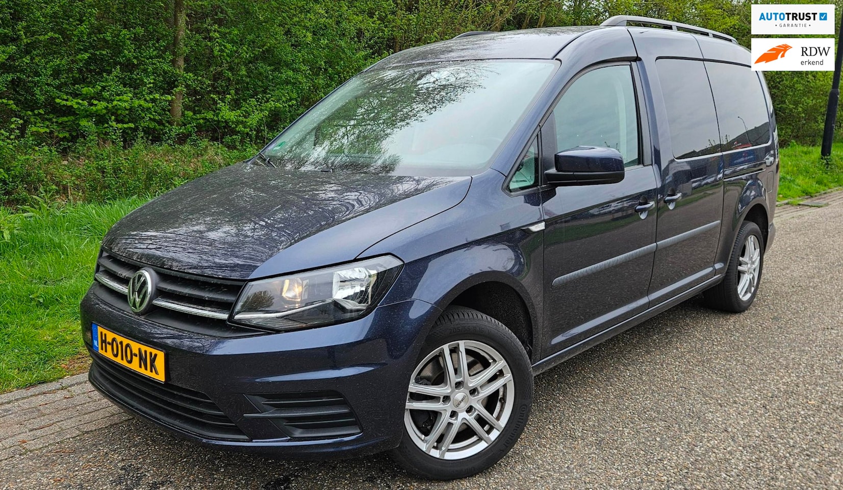 Volkswagen Caddy Maxi - 1.4 TSI Cruise Clima 7 persoons Navi Trekhaak - AutoWereld.nl