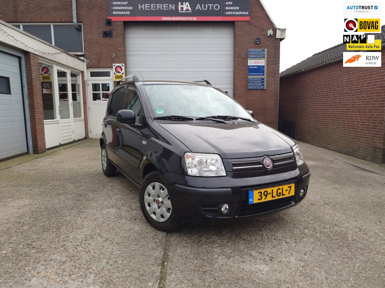 Fiat Panda - 1.2 Emotion 1.2 Emotion, Automaat, Clima, 50.000km! - AutoWereld.nl