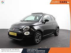 Fiat 500 C - 1.0 Hybrid Club Cabrio Airco LED Parkeersensoren achter Cruise control Radio Apple Carplay