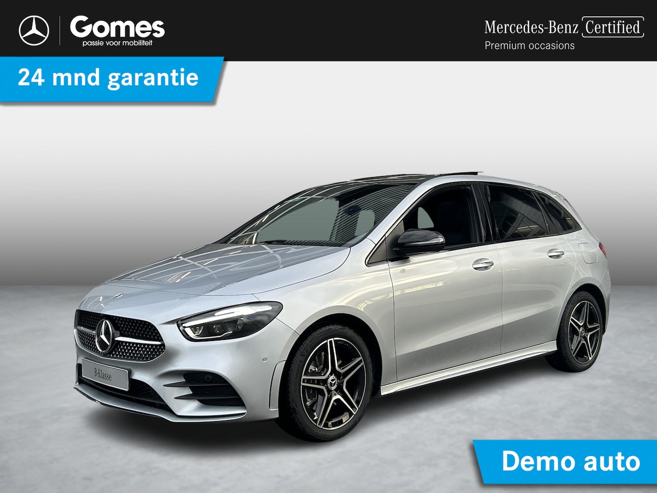 Mercedes-Benz B-klasse - 250 e Business Solution AMG | Night Pakket | Panoramadak | Trekhaak | DISTRONIC Afstandsas - AutoWereld.nl
