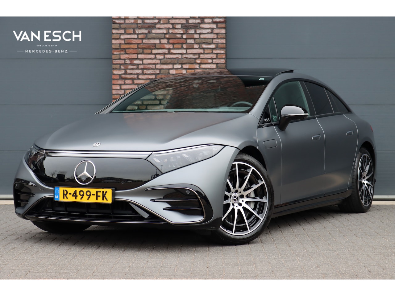 Mercedes-Benz EQS - 450+ AMG Line Premium 108 kWh | Luchtvering | Achterasbesturing | Distronic+ | Trekhaak | - AutoWereld.nl