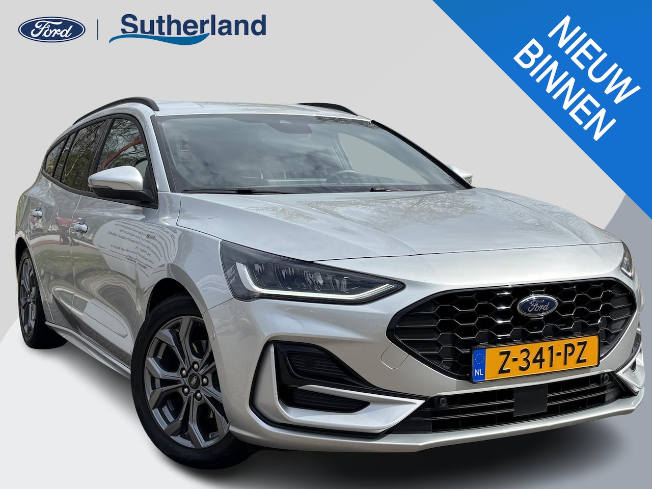 Ford Focus Wagon - 1.0 EcoBoost Hybrid ST Line 125pk | Winter Pack | Adaptieve Cruise Control | BLIS | 17 Inc - AutoWereld.nl