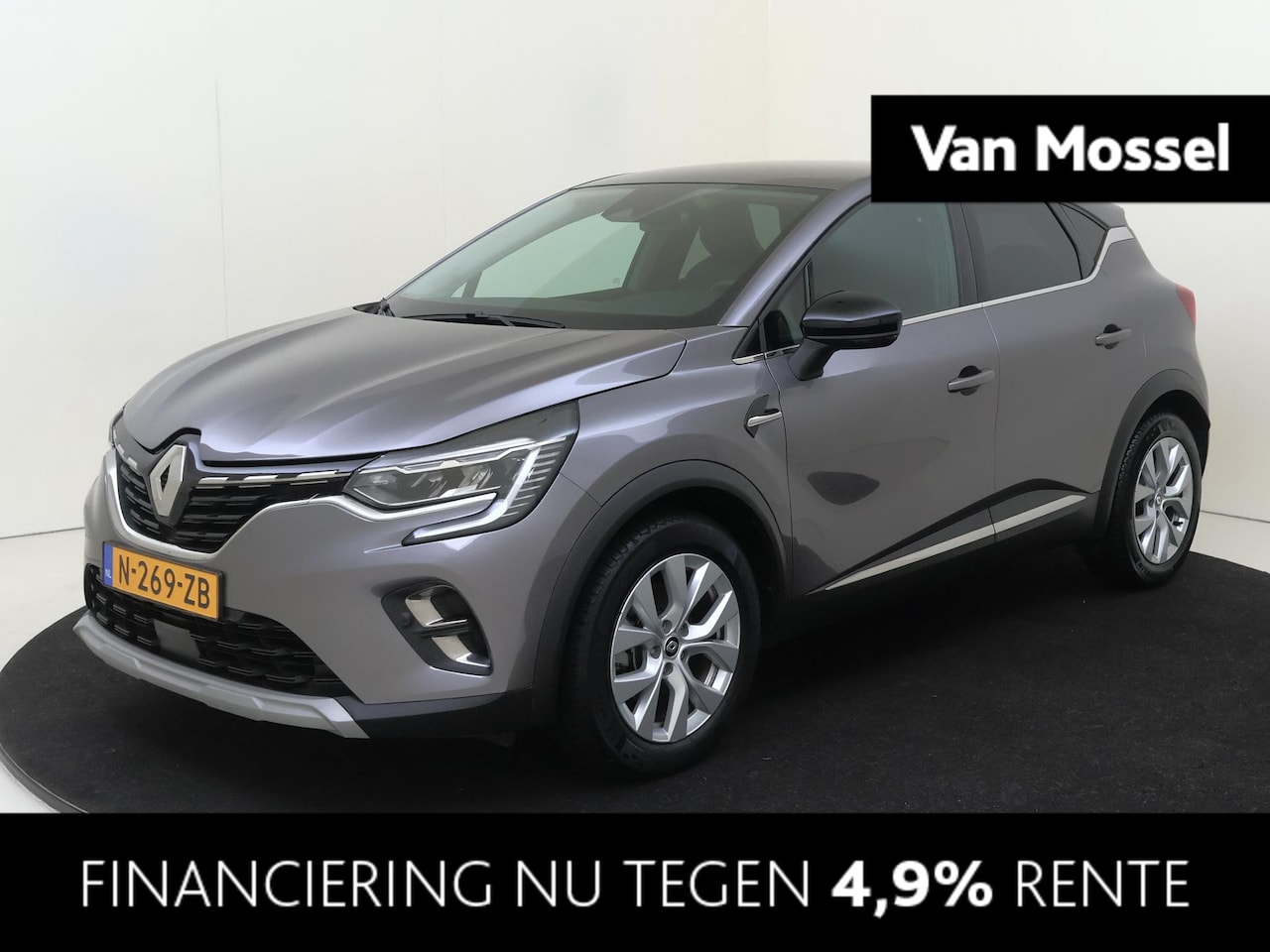 Renault Captur - 1.6 E-Tech Hybrid 145 Intens | Pack Easy Link | Pack parking | Apple Carplay/Android | cru - AutoWereld.nl