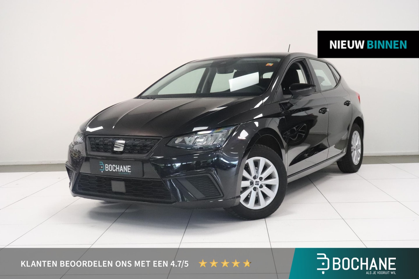 SEAT Ibiza - 1.0 EcoTSI Style | Parkeersensor | Airco | AppleCarplay AndroidAuto Navigatie | LED koplam - AutoWereld.nl