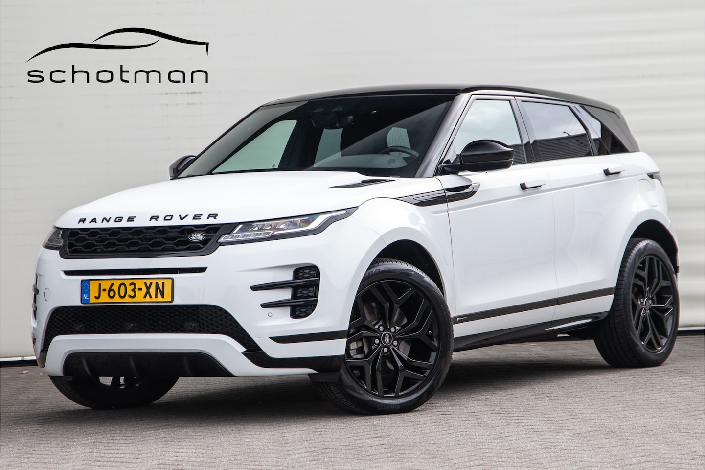 Land Rover Range Rover Evoque - 1.5 P300e AWD R-Dynamic SE 1.5 P300e AWD R-Dynamic SE, Meridian, Trekhaak, Leder, 2020 - AutoWereld.nl