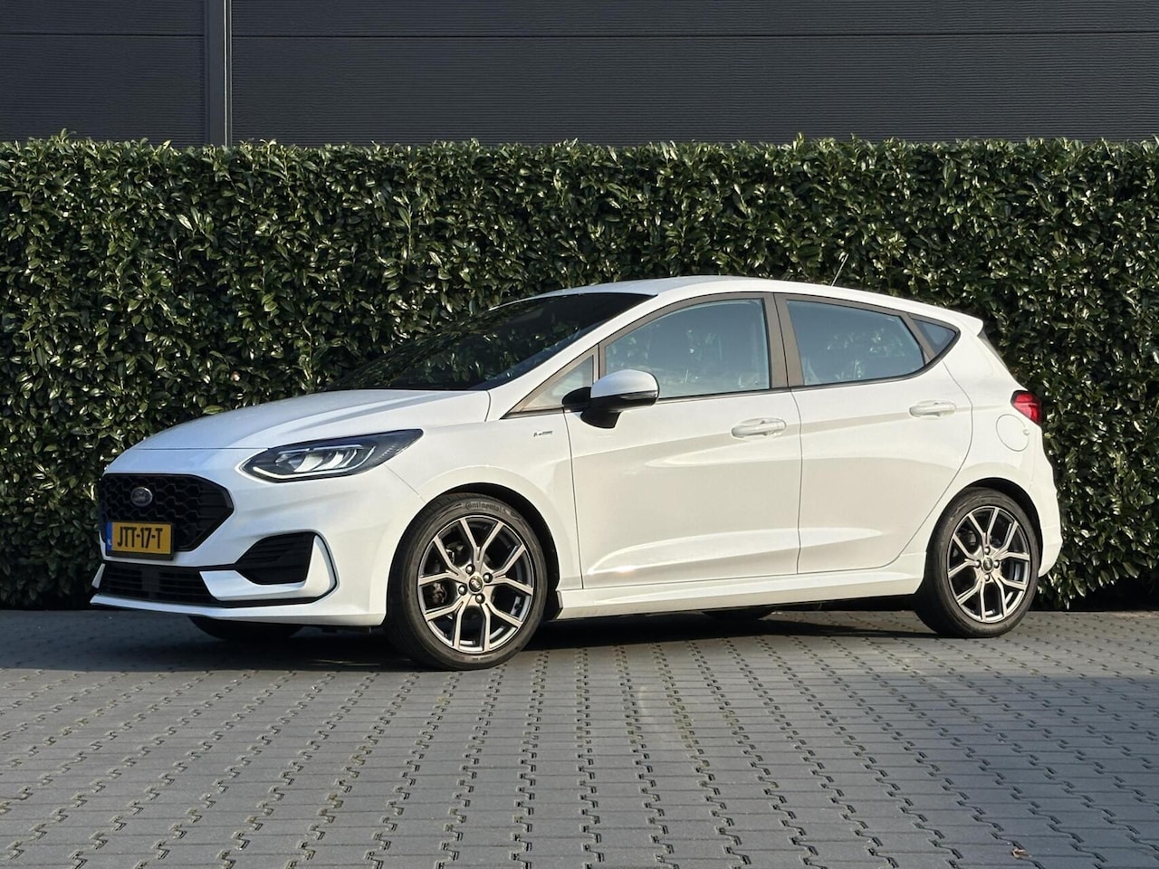 Ford Fiesta - 1.0 EcoBoost Hybrid 1.0 EcoBoost Hybrid, NIEUW MODEL, ST-LINE, CARPLAY, NAVI, KEYLESS, LANE ASSIST, CRUISE CON - AutoWereld.nl
