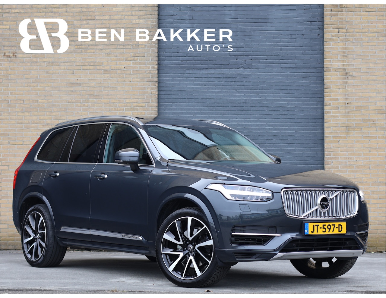Volvo XC90 - 2.0 T8 Twin Engine AWD Inscription 7p. | B&W | Luchtvering | Pano | HUD | NL auto | Memory - AutoWereld.nl