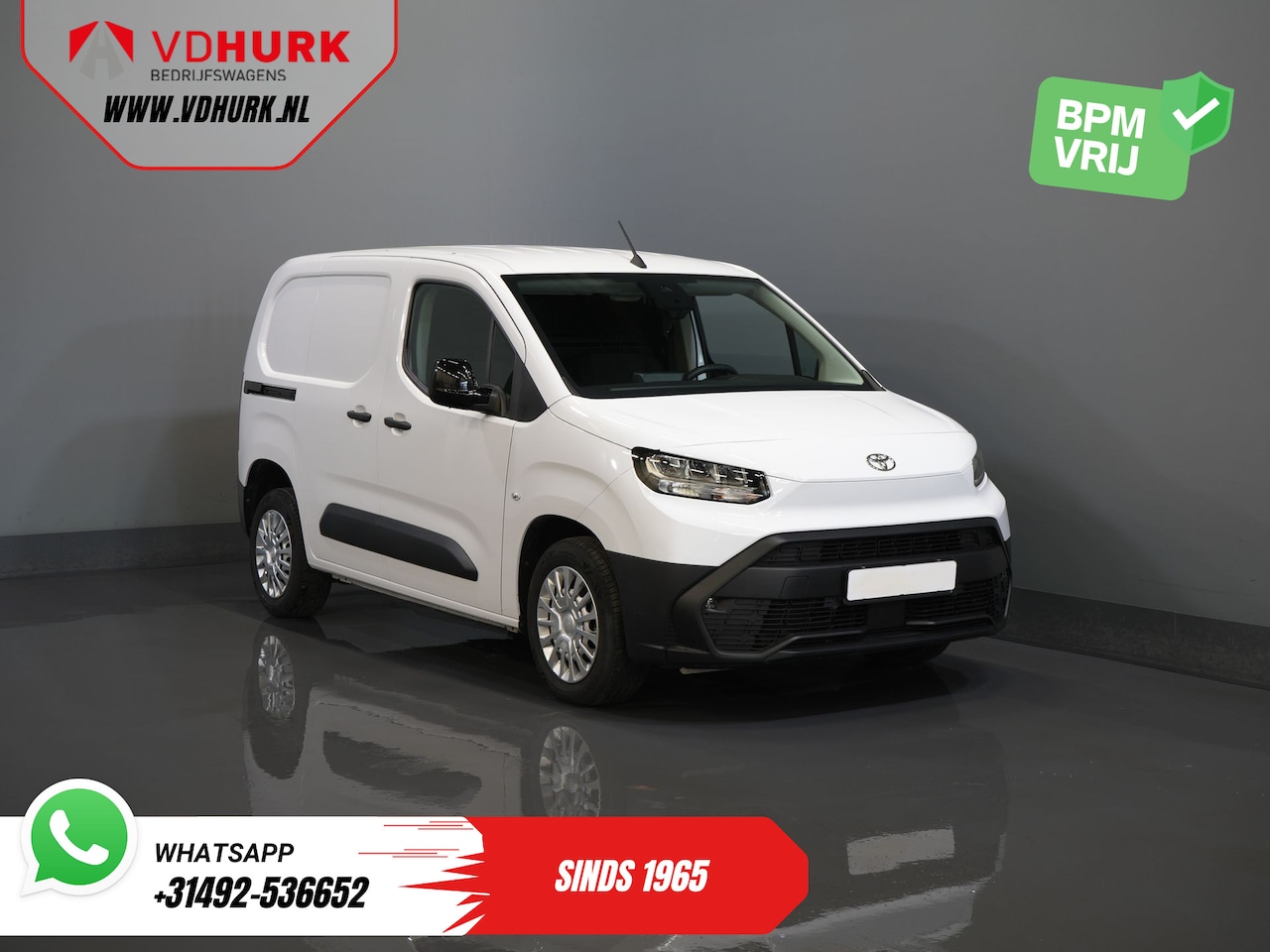 Toyota ProAce City - 1.5 LED/ Virtual Cockpit/ DAB/ PDC/ Cruise/ Airco - AutoWereld.nl