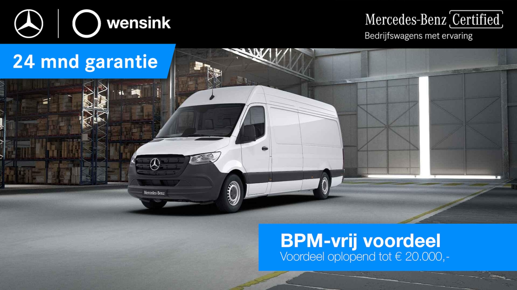 Mercedes-Benz Sprinter - 311 CDI | L3 H2 | RWD | PRO | Airco | Apple Carplay/Android Auto | Alarm klasse 3 | Parkee - AutoWereld.nl