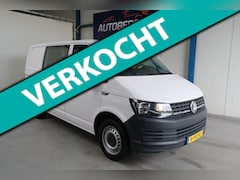 Volkswagen Transporter - 2.0 TDI L1H1 DC - Airco, Cruise, Trekhaak